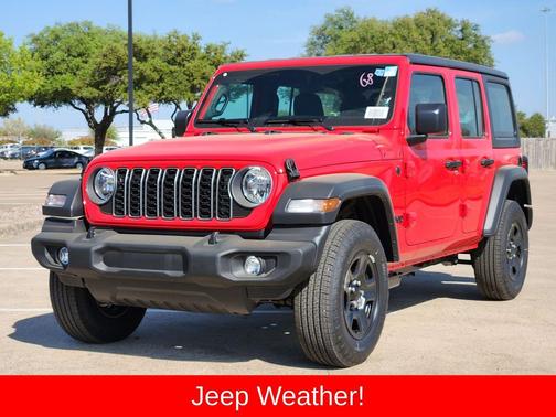 Firecracker Red Clearcoat 2026 Jeep Wrangler Sport