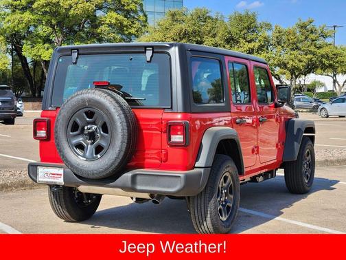Firecracker Red Clearcoat 2026 Jeep Wrangler Sport