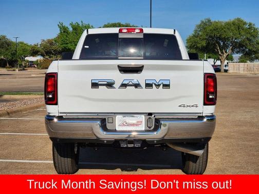 Bright White Clearcoat 2026 RAM 2500 Tradesman Crew Cab 4x4 6'4' Box