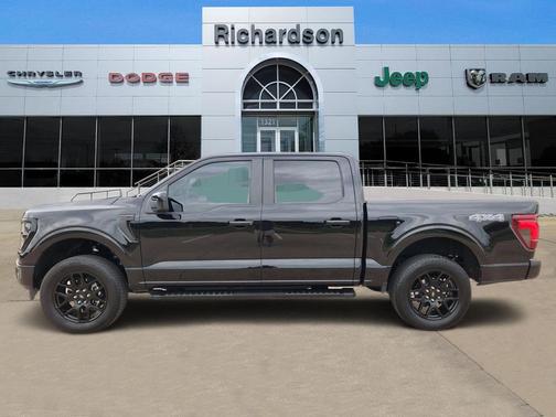 Agate Black Metallic 2025 Ford F-150 STX