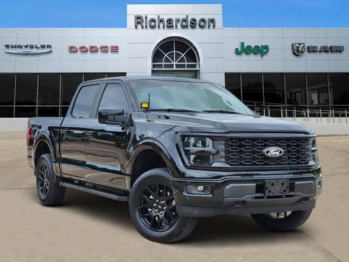 Agate Black Metallic 2025 Ford F-150 STX
