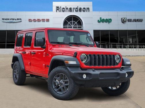 Firecracker Red Clearcoat 2026 Jeep Wrangler Sport S