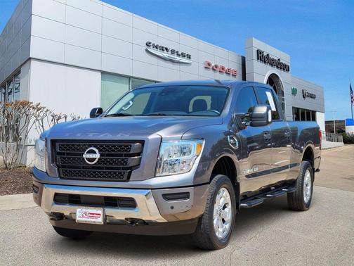 Gun Metallic 2023 Nissan Titan XD SV