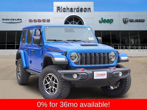 Hydro Blue Pearlcoat 2026 Jeep Wrangler Rubicon