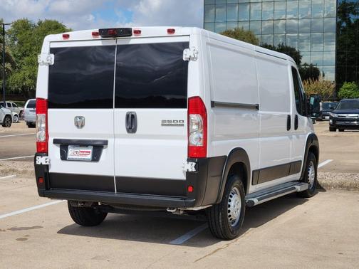 Bright White 2025 RAM ProMaster 2500 Tradesman