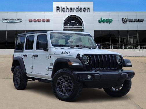 Bright White Clearcoat 2023 Jeep Wrangler Sport