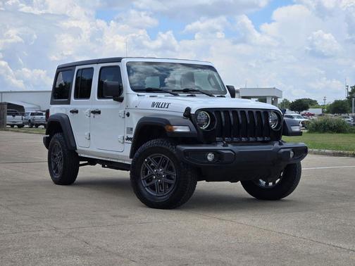 Bright White Clearcoat 2023 Jeep Wrangler Sport
