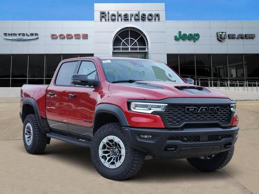 Molten Red Pearlcoat 2026 RAM 1500 RHO Crew Cab 4x4 5'7' Box