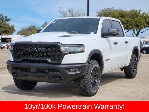 Bright White Clearcoat 2026 RAM 1500 Rebel