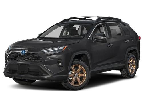 Army Green/Midnight Black Metallic 2024 Toyota RAV4 Hybrid Woodland Edition