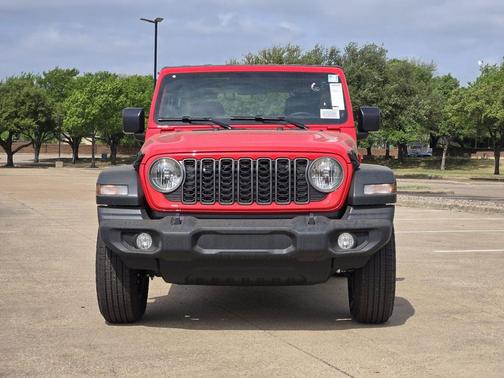Firecracker Red Clearcoat 2026 Jeep Wrangler Sport