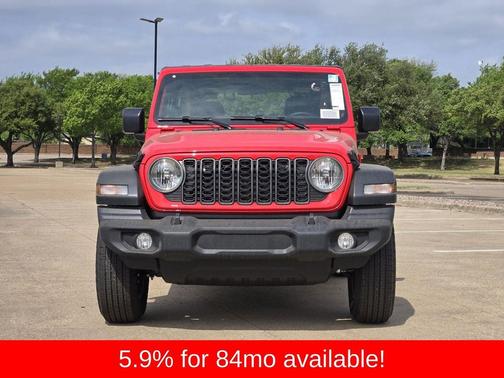 Firecracker Red Clearcoat 2026 Jeep Wrangler Sport