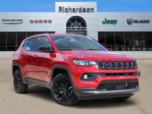 Red Hot Pearlcoat 2026 Jeep Compass Latitude