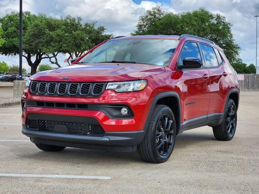 Red Hot Pearlcoat 2026 Jeep Compass Latitude