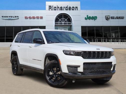 Bright White Clearcoat 2024 Jeep Grand Cherokee L Altitude