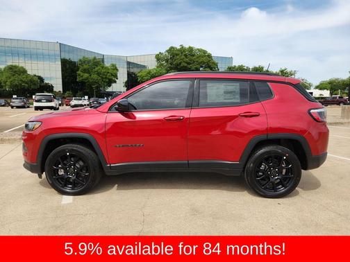 Red Hot Pearlcoat 2026 Jeep Compass Latitude