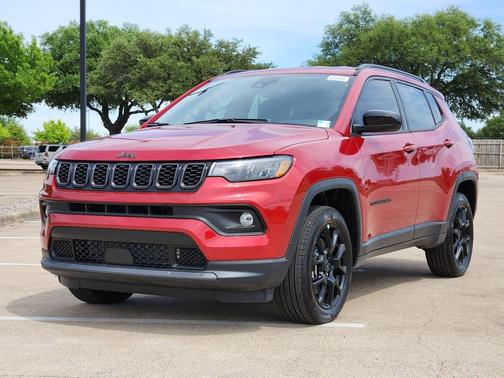 Red Hot Pearlcoat 2026 Jeep Compass Latitude