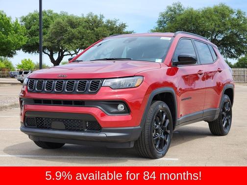 Red Hot Pearlcoat 2026 Jeep Compass Latitude