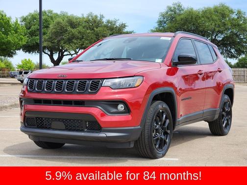 Red Hot Pearlcoat 2026 Jeep Compass Latitude