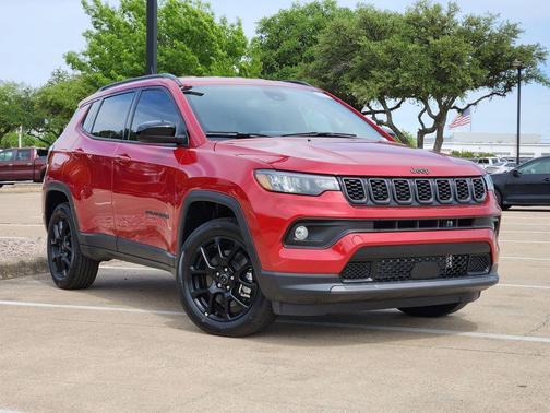 Red Hot Pearlcoat 2026 Jeep Compass Latitude