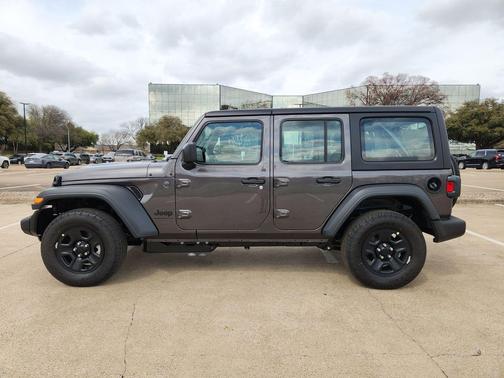 Granite Crystal Metallic Clearcoat 2026 Jeep Wrangler Sport