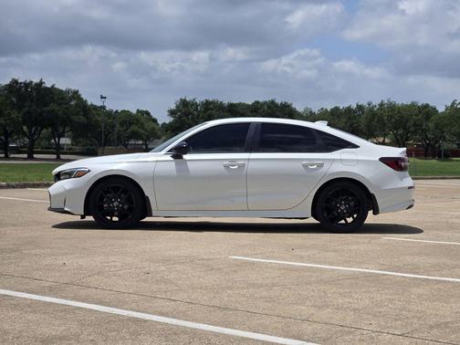 Platinum White Pearl 2026 Honda Civic Sport