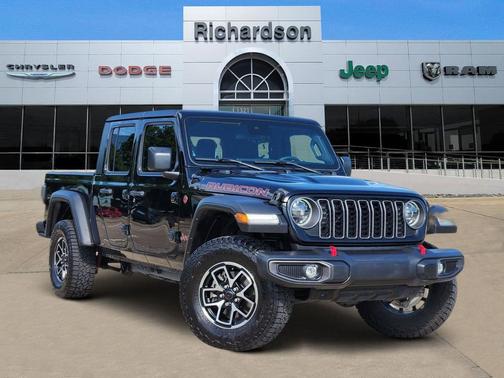 Black Clearcoat 2024 Jeep Gladiator Rubicon