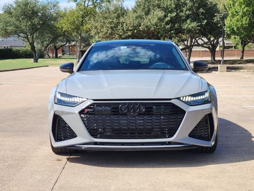 Gray 2025 Audi RS 6 Avant 4.0T