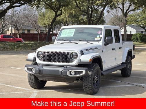 Bright White Clearcoat 2026 Jeep Gladiator Texas Trail 4x4