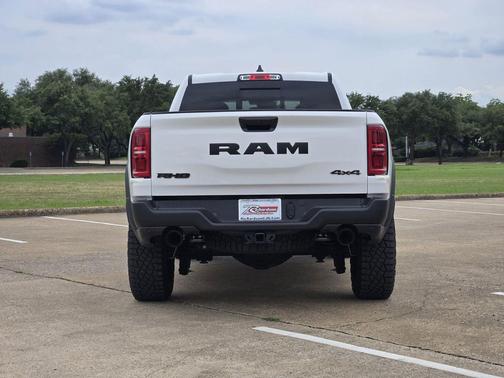 Bright White Clearcoat 2026 RAM 1500 RHO Crew Cab 4x4 5'7' Box
