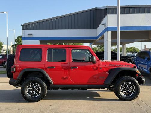 Firecracker Red Clearcoat 2025 Jeep Wrangler Rubicon
