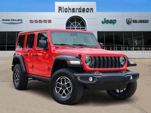 Firecracker Red Clearcoat 2025 Jeep Wrangler Rubicon