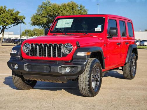 Firecracker Red Clearcoat 2026 Jeep Wrangler Sport S