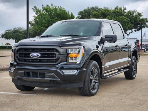 Agate Black Metallic 2023 Ford F-150 XLT