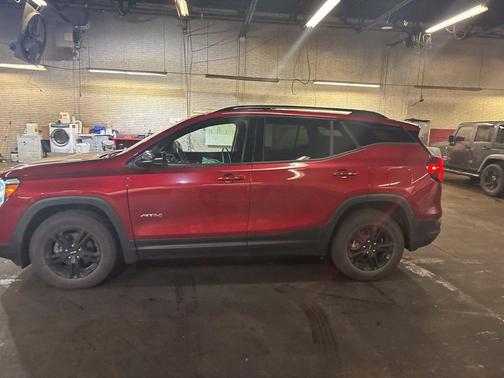 Volcanic Red Tintcoat 2024 GMC Terrain AWD AT4