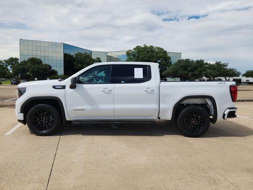 Summit White 2025 GMC Sierra 1500 Elevation