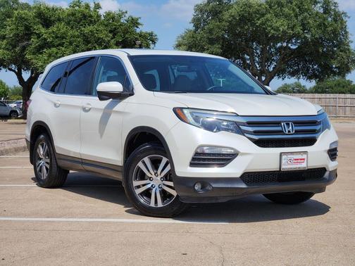 White Diamond Pearl 2017 Honda Pilot EX-L