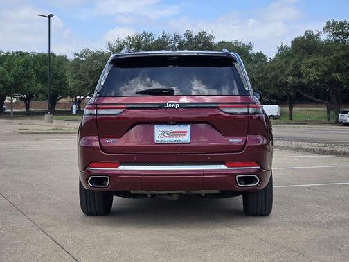 Velvet Red Pearlcoat 2023 Jeep Grand Cherokee 4xe Summit