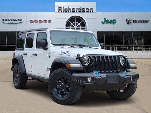 Bright White Clearcoat 2023 Jeep Wrangler 4xe Base