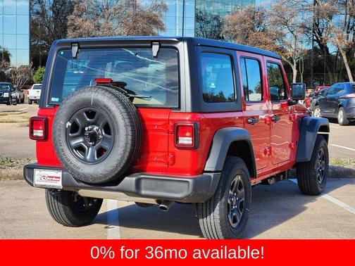 Firecracker Red Clearcoat 2026 Jeep Wrangler Sport
