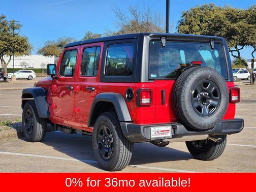 Firecracker Red Clearcoat 2026 Jeep Wrangler Sport