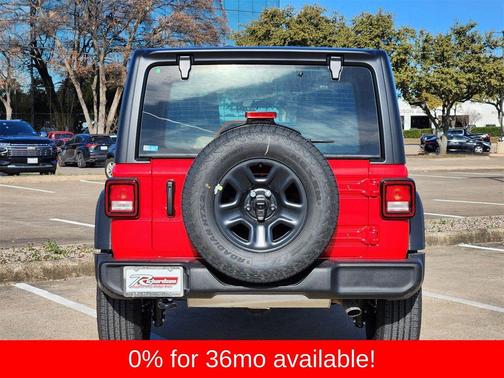 Firecracker Red Clearcoat 2026 Jeep Wrangler Sport