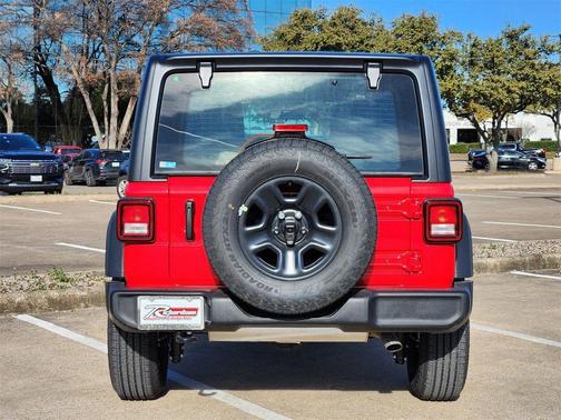 Firecracker Red Clearcoat 2026 Jeep Wrangler Sport