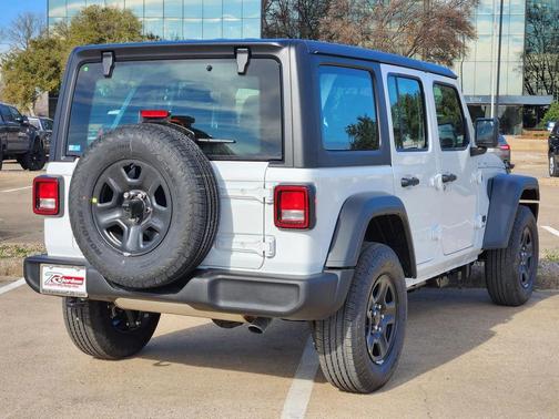 Bright White Clearcoat 2026 Jeep Wrangler Sport