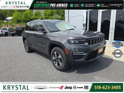 Baltic Gray Metallic Clearcoat 2024 Jeep Grand Cherokee 4xe Base