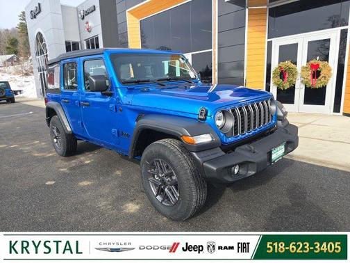 Hydro Blue Pearlcoat 2026 Jeep Wrangler Sport