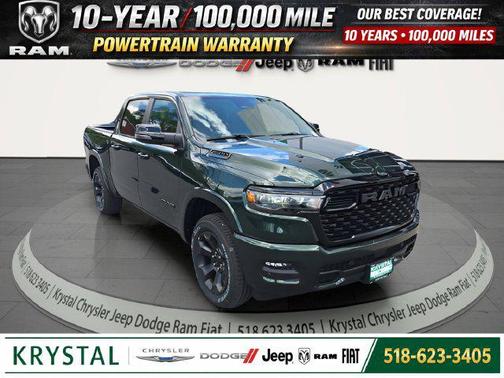 Serrano Green Metallic 2026 RAM 1500 Big Horn/Lone Star