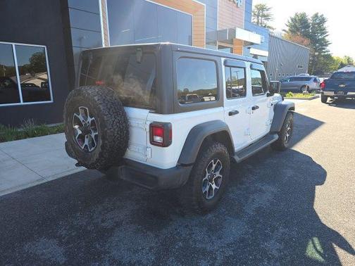 Bright White Clearcoat 2018 Jeep Wrangler Unlimited Sport