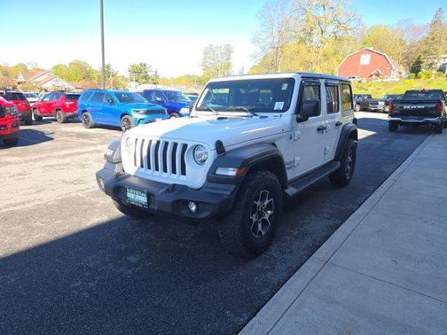 Bright White Clearcoat 2018 Jeep Wrangler Unlimited Sport