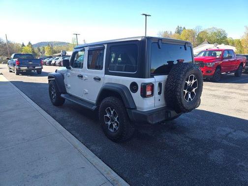 Bright White Clearcoat 2018 Jeep Wrangler Unlimited Sport